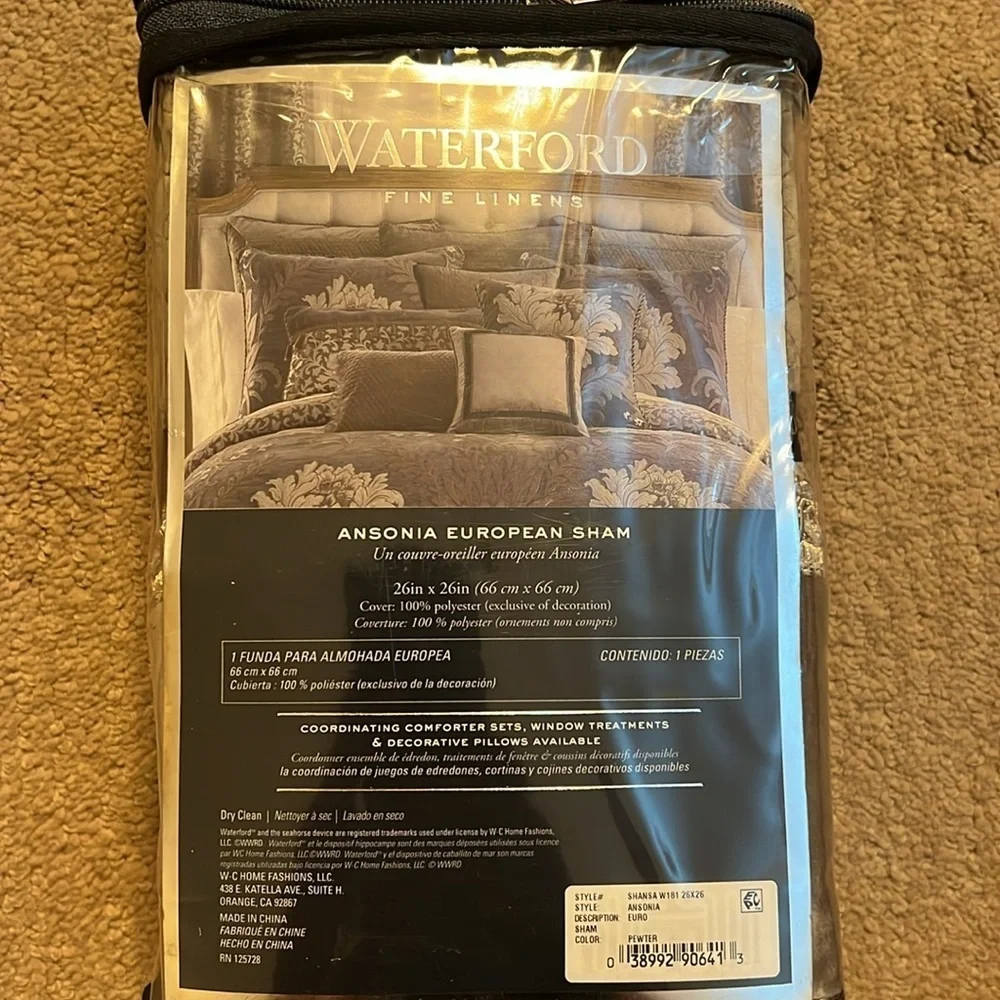 Waterford ANSONIA EUROPEAN SHAM